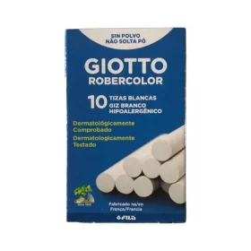 [5604] TIZA BLANCA GIOTTO HIPOALERG. 10u.                          